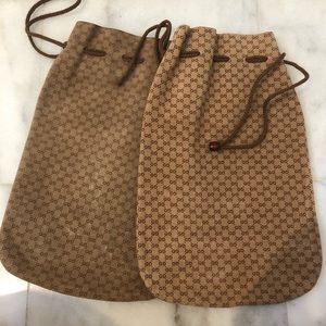 Vintage Gucci dust bags